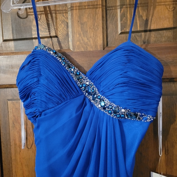 Royal Blue Prom Dress - Picture 2 of 5